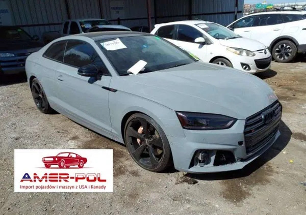 audi s5 opolskie Audi S5 cena 99000 przebieg: 76863, rok produkcji 2019 z Międzylesie